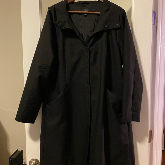 Eileen Fisher trench coat - Picture 3 of 4